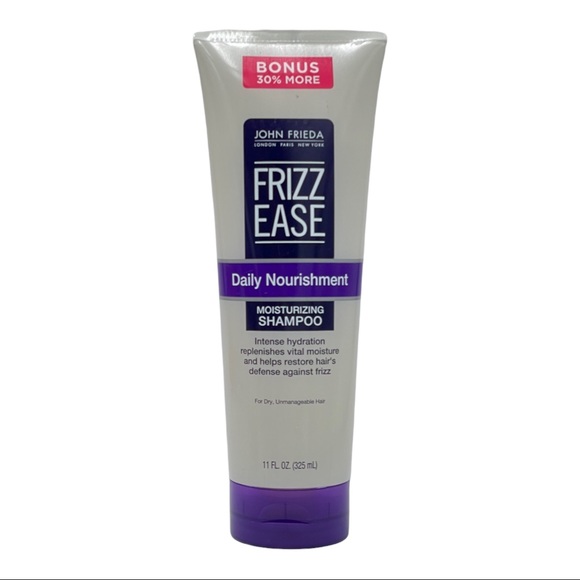 3 Pack John Frieda Frizz Ease Daily Nourishment Moisturizing Shampoo 11 oz - Picture 2 of 6